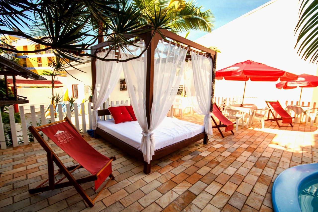 Hotel Cabana Suica Guaratuba Buitenkant foto